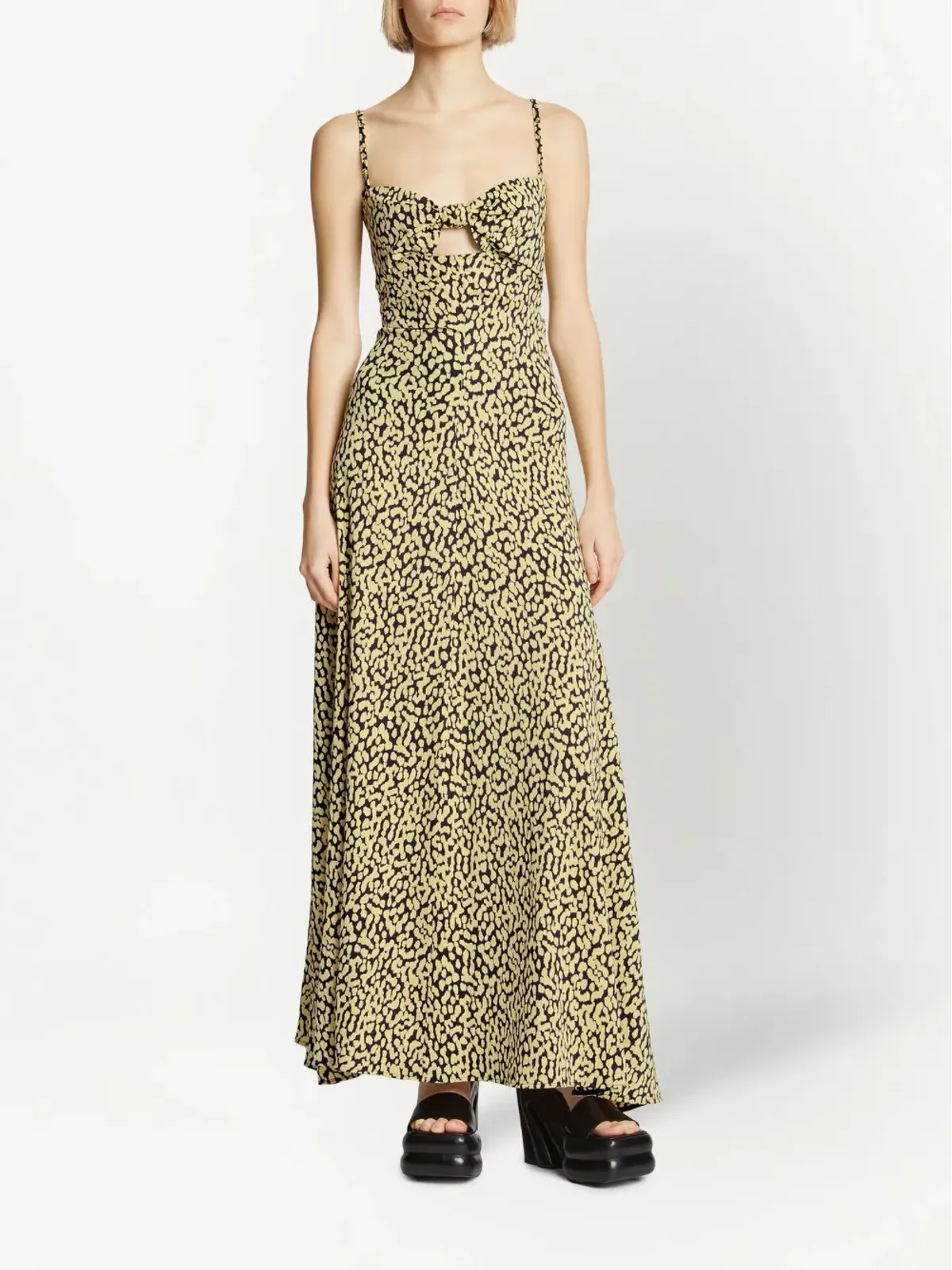 Proenza Schouler レオパード柄タンクドレス - 画像2