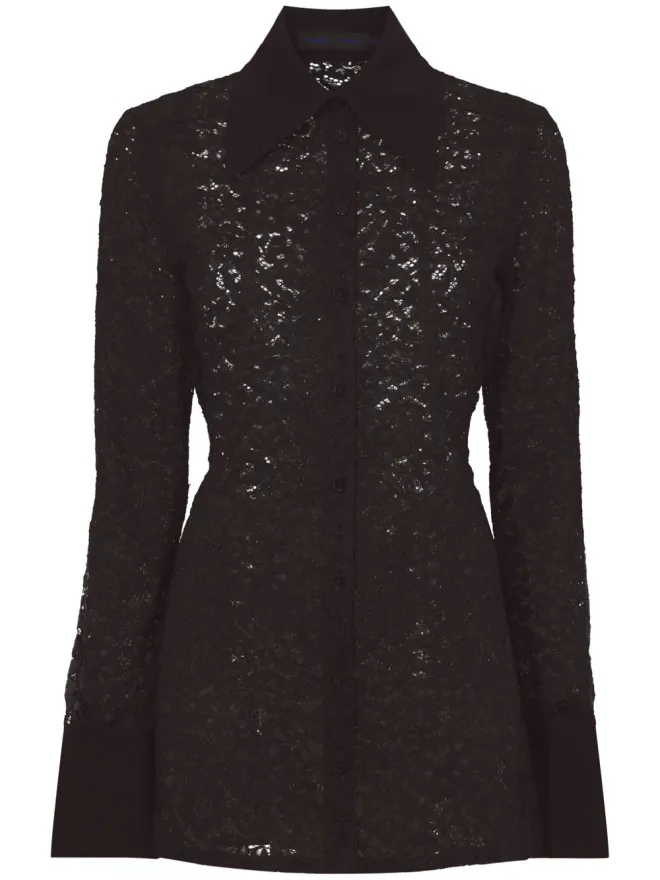 Proenza Schouler Proenza Schouler 花柄レースシャツの商品画像