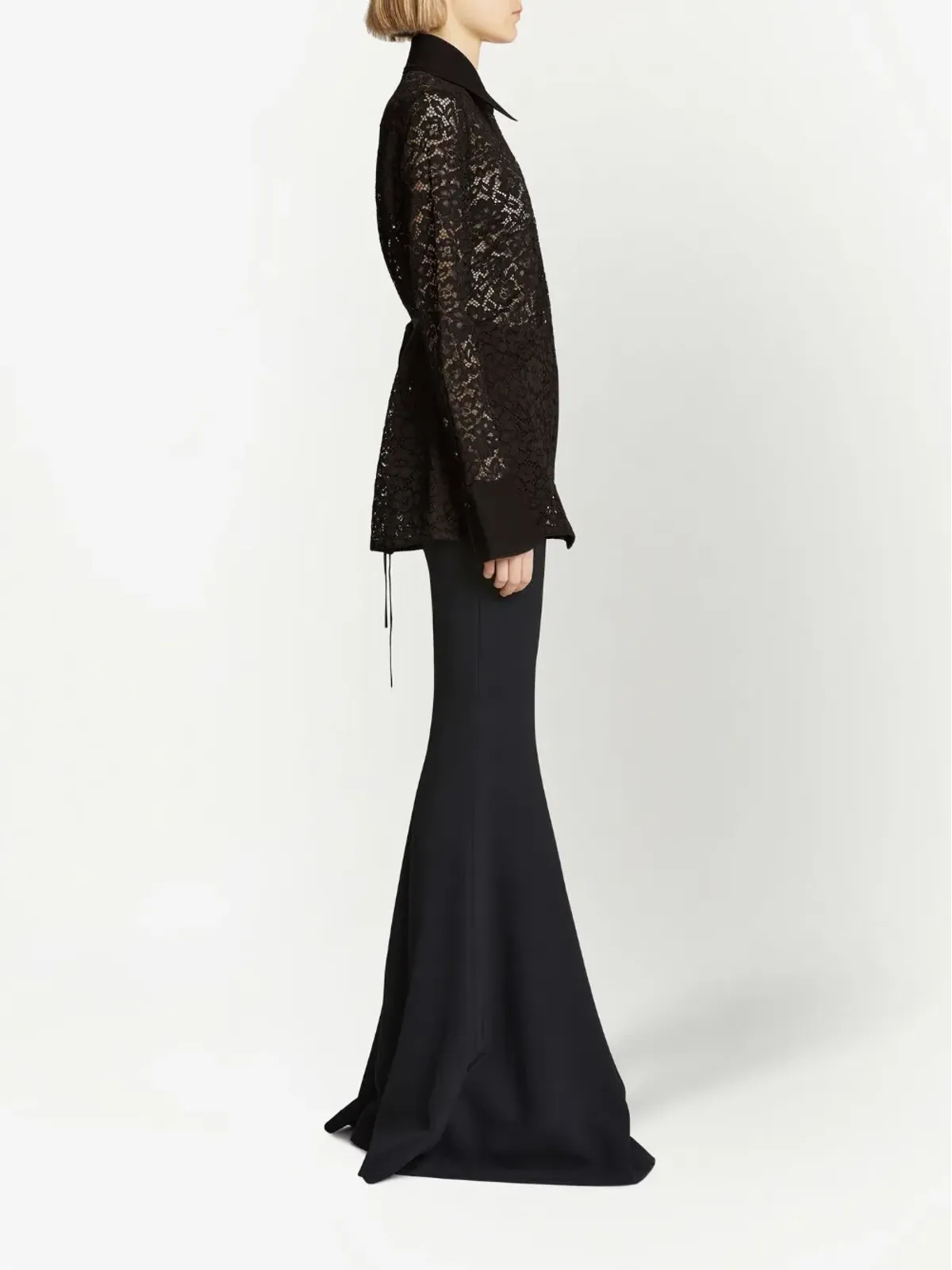 Proenza Schouler 花柄レースシャツ - 画像4