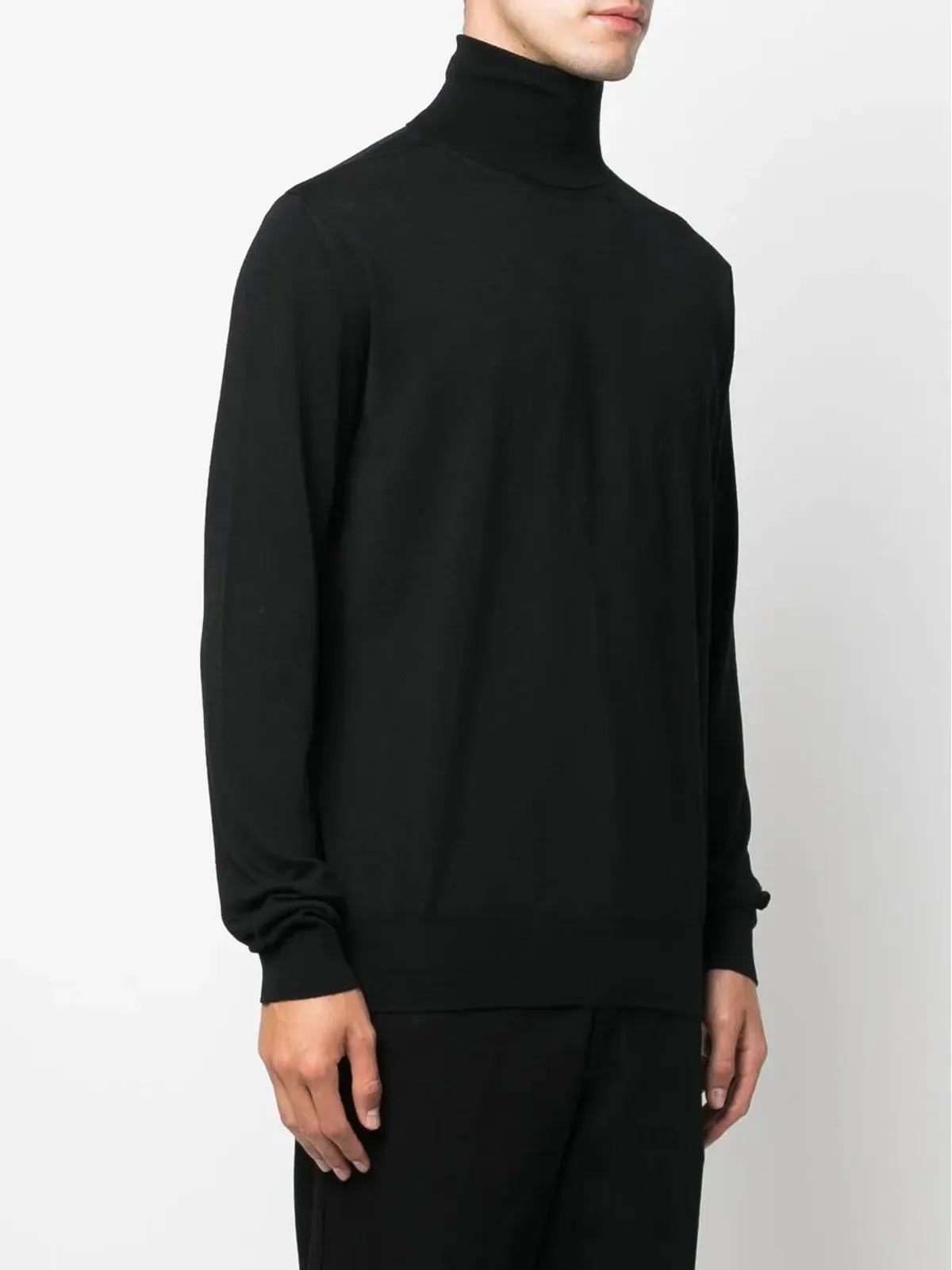 Jil Sander ファインニット ロールネック セーター - 画像3
