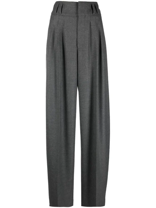 Altuzarra Altuzarra テーラード・ワイドレッグパンツ - グレーの商品画像