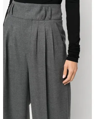 Altuzarra テーラード・ワイドレッグパンツ - グレー - サムネイル5