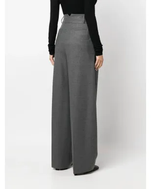 Altuzarra テーラード・ワイドレッグパンツ - グレー - サムネイル4