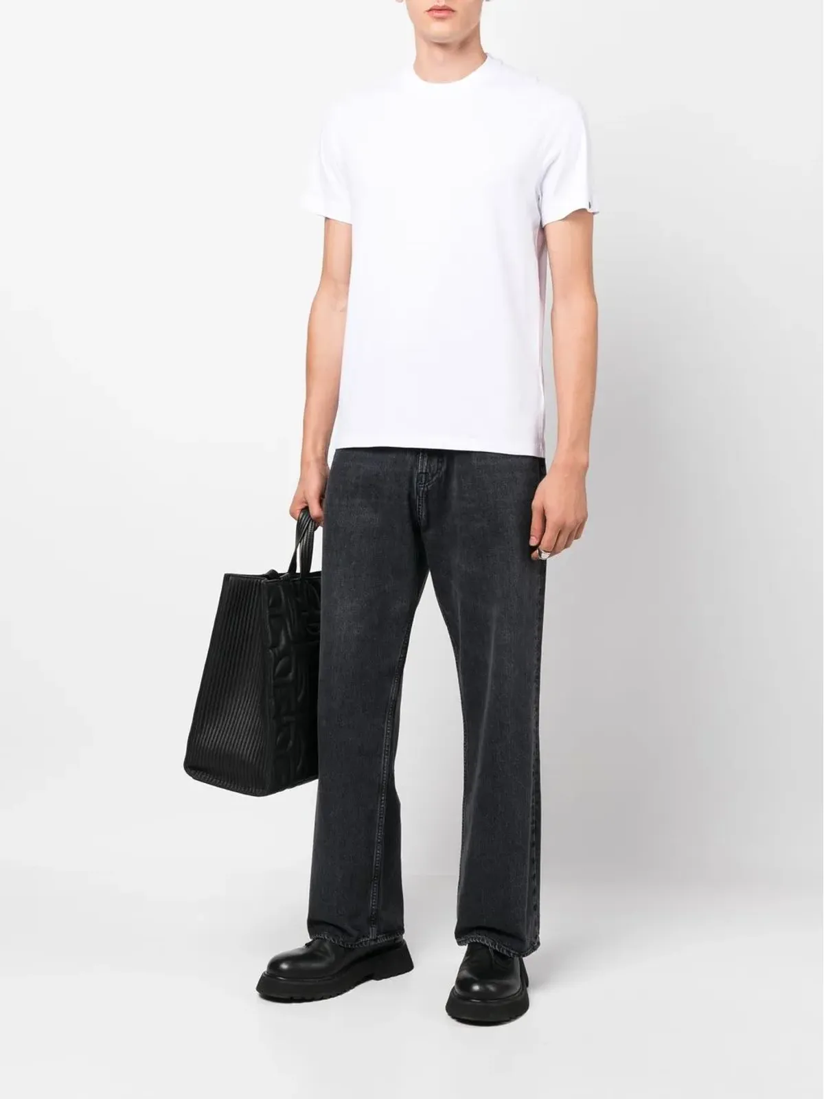 Neil Barrett 半袖コットンTシャツ - 画像2