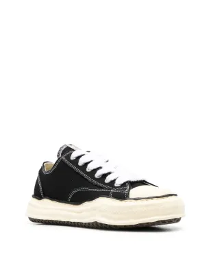 Maison MIHARA YASUHIRO ロゴパッチ レースアップ スニーカー - サムネイル2
