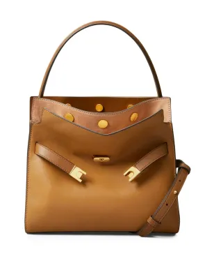 Tory Burch 小型 Lee Radziwill クロスボディバッグ - ブラウン - サムネイル1