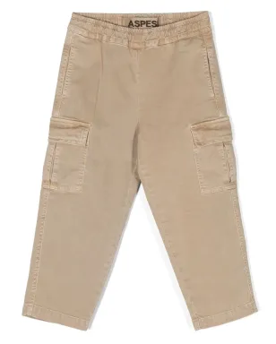 Aspesi Kids cargo cotton trousers - サムネイル1
