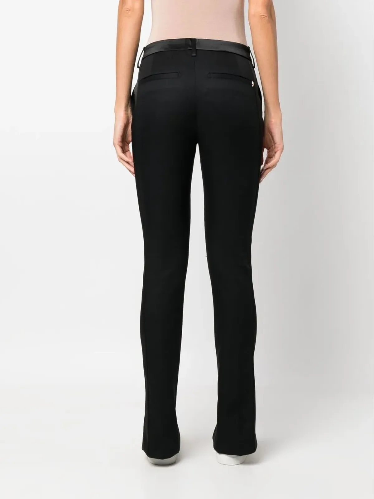 DONDUP スリットディテール入りスリムフィットパンツ - 画像4