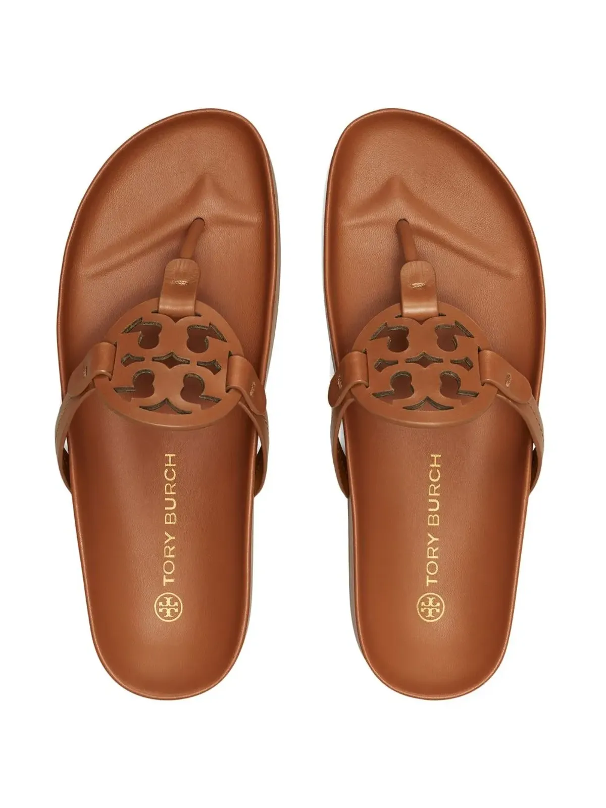 Tory Burch ミラー トングストラップサンダル - 画像4
