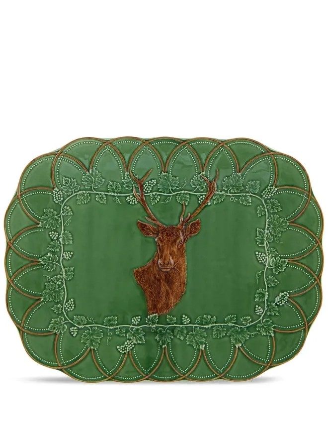 Bordallo Pinheiro Bordallo Pinheiro Bosque 鹿のトレイの商品画像