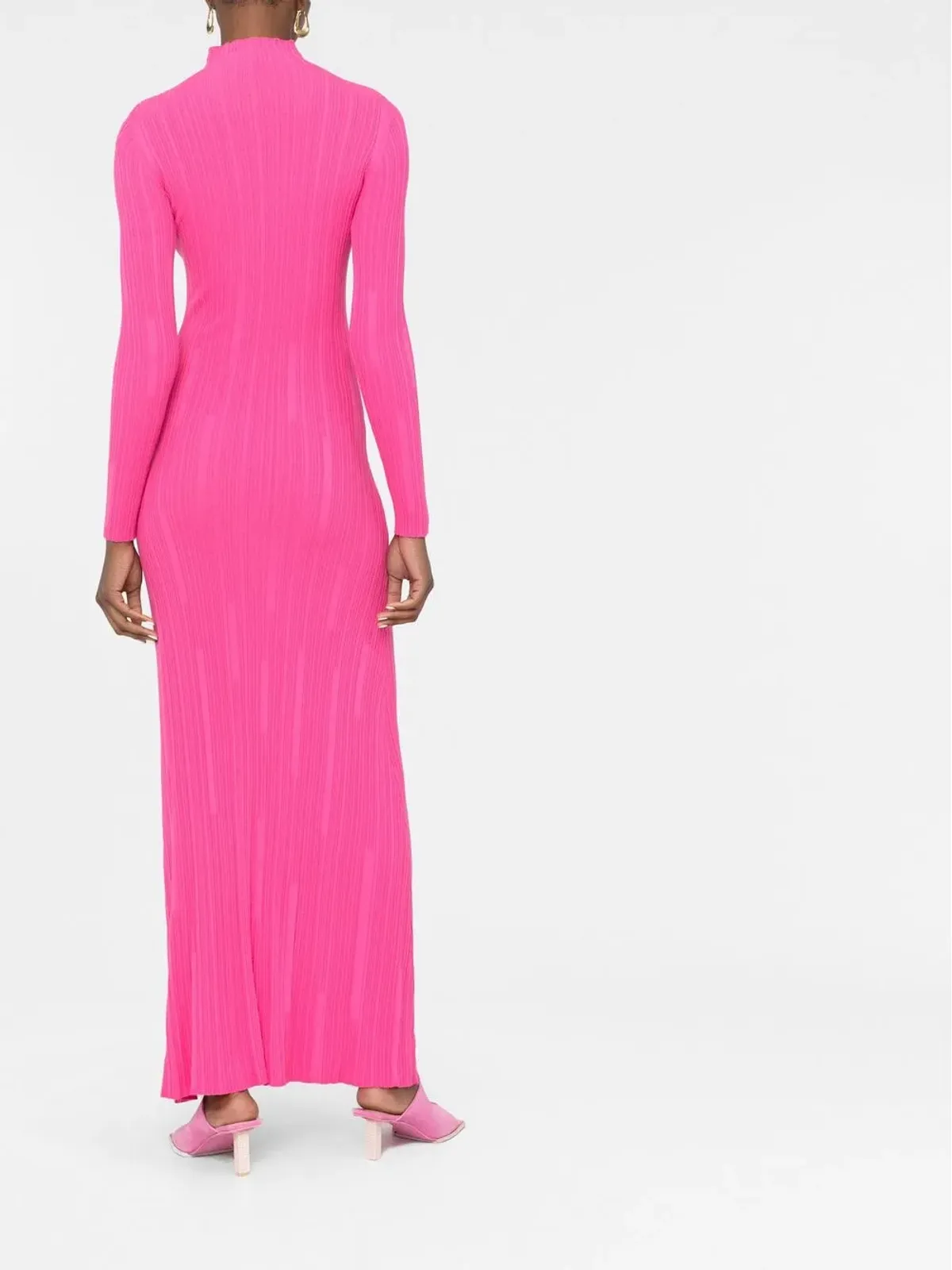 Jacquemus レンツォーロ プリーツロングドレス - 画像4