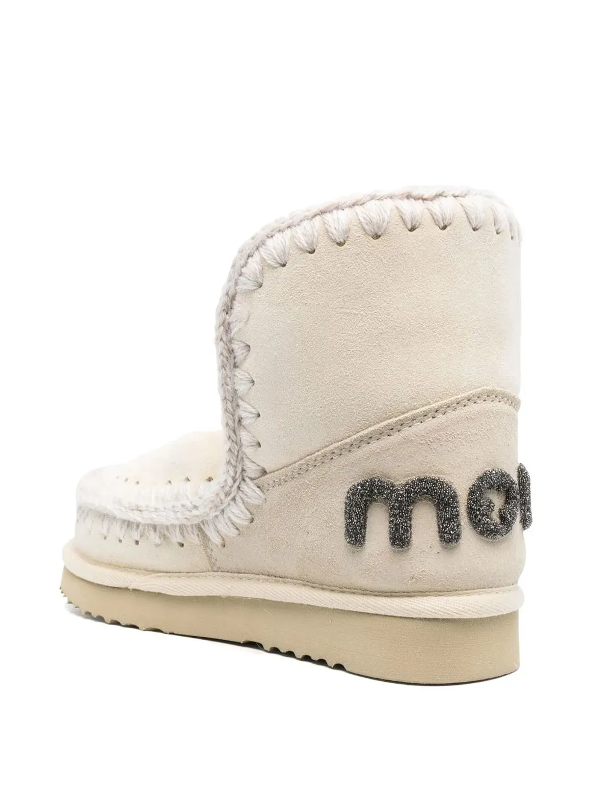 Mou Eskimo 18 グリッター ロゴ アンクルブーツ - 画像3