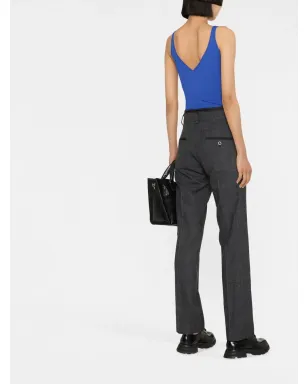sacai ドローストリング付きストレートパンツ - サムネイル4