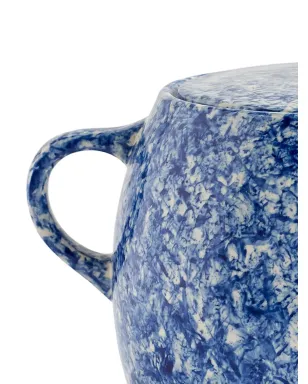 HAY Sobremesa スペックルドプリント ビーンポット ブルー - サムネイル2