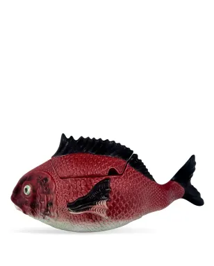 Bordallo Pinheiro Peixes 魚のテリーヌ（レッド） - サムネイル1