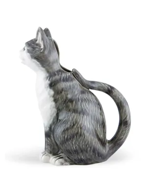 Bordallo Pinheiro ジャロス 猫のピッチャー - グレー - サムネイル2