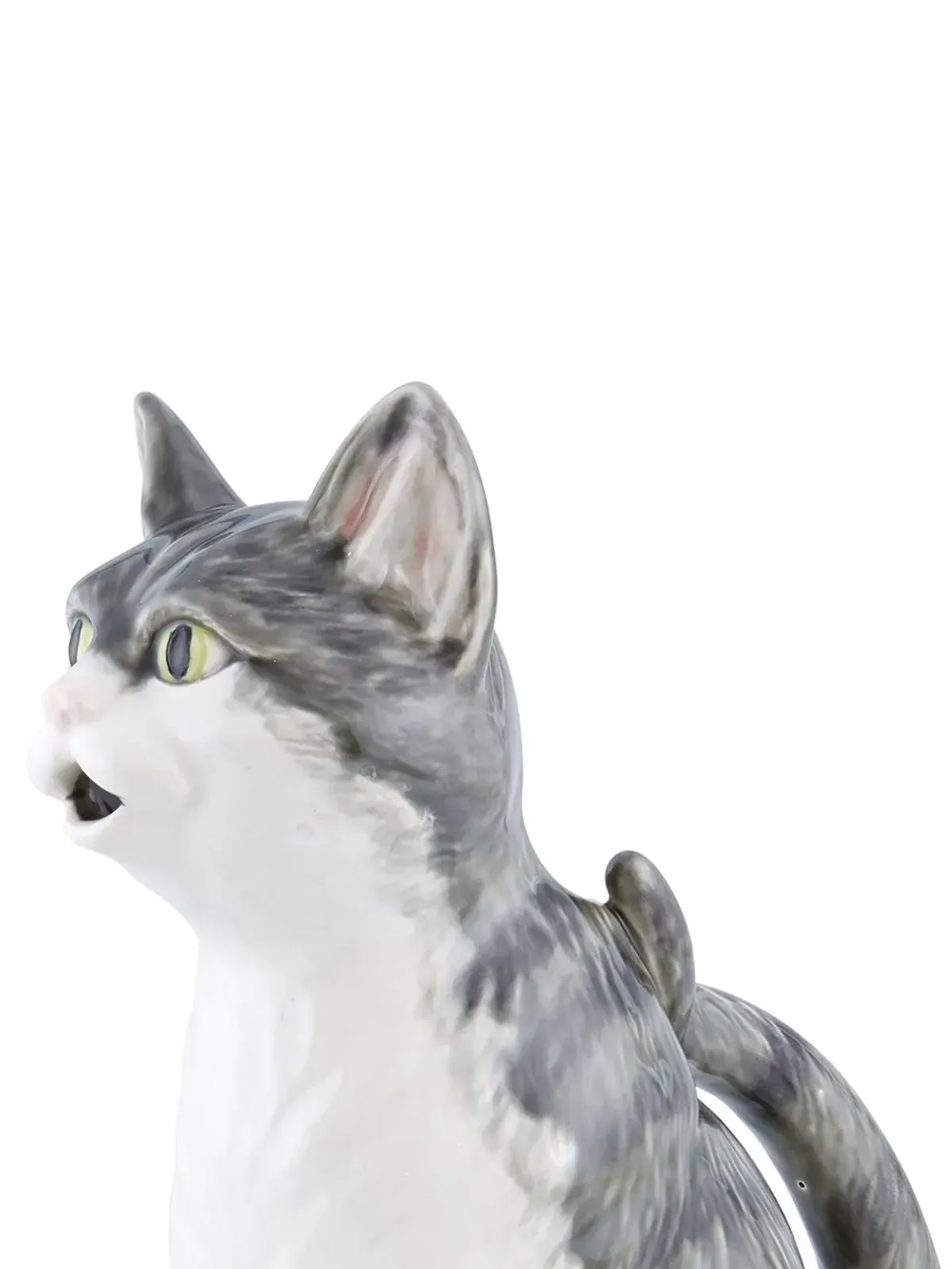 Bordallo Pinheiro ジャロス 猫のピッチャー - グレー - 画像4