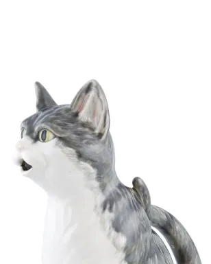 Bordallo Pinheiro ジャロス 猫のピッチャー - グレー - サムネイル4