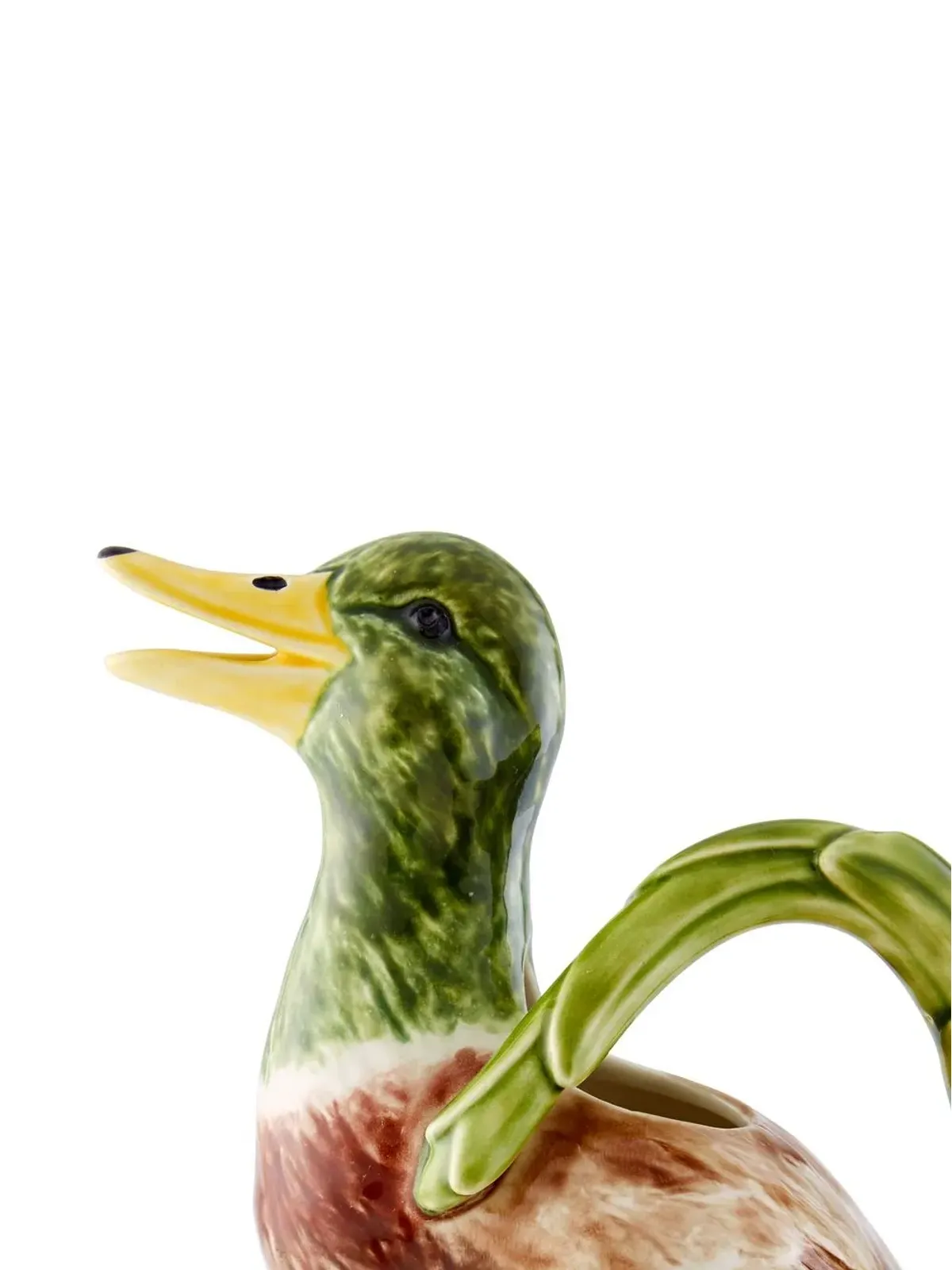 Bordallo Pinheiro ダックピッチャー グリーン - 画像2