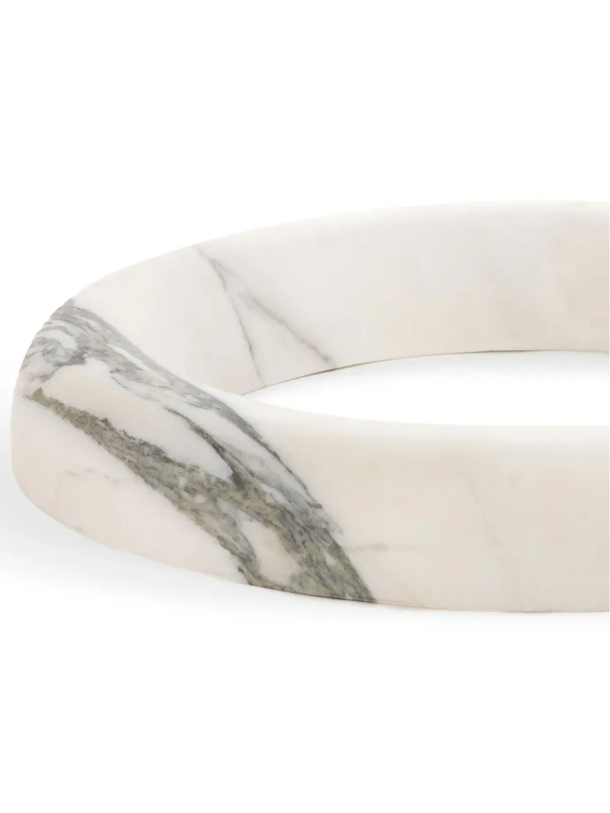 Bloc Studios Marmo Donuts marble ornament - White - 画像3