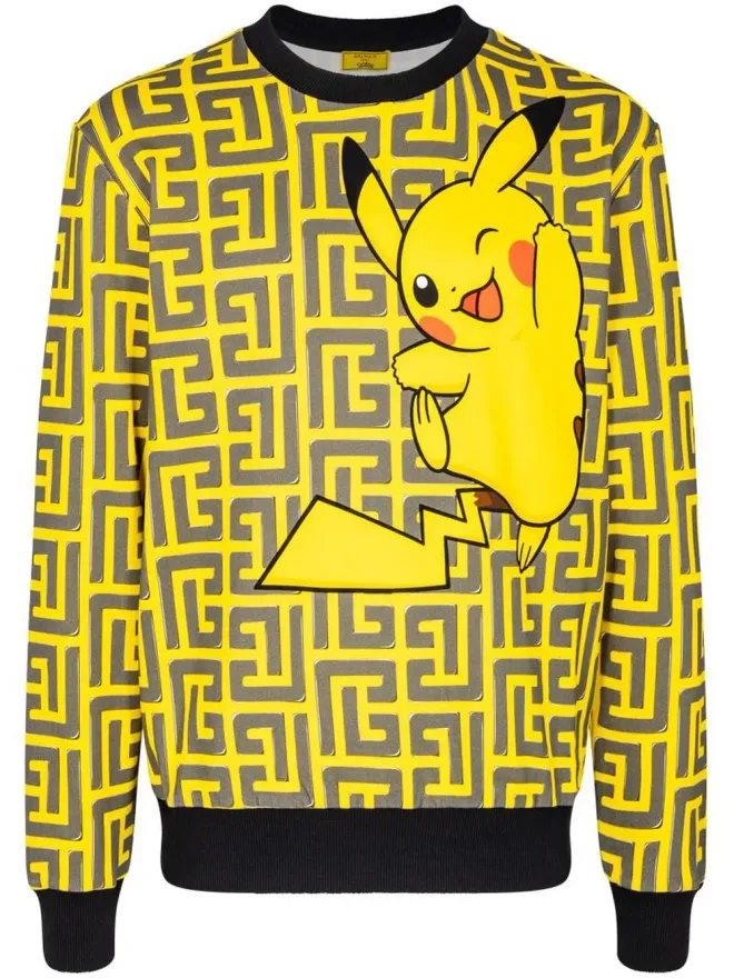 BALMAIN Balmain x Pokémon 全面プリント スウェットシャツの商品画像