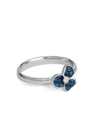 LEO PIZZO キャンディ フローラ サファイア リング 18Kホワイトゴールド - サムネイル2