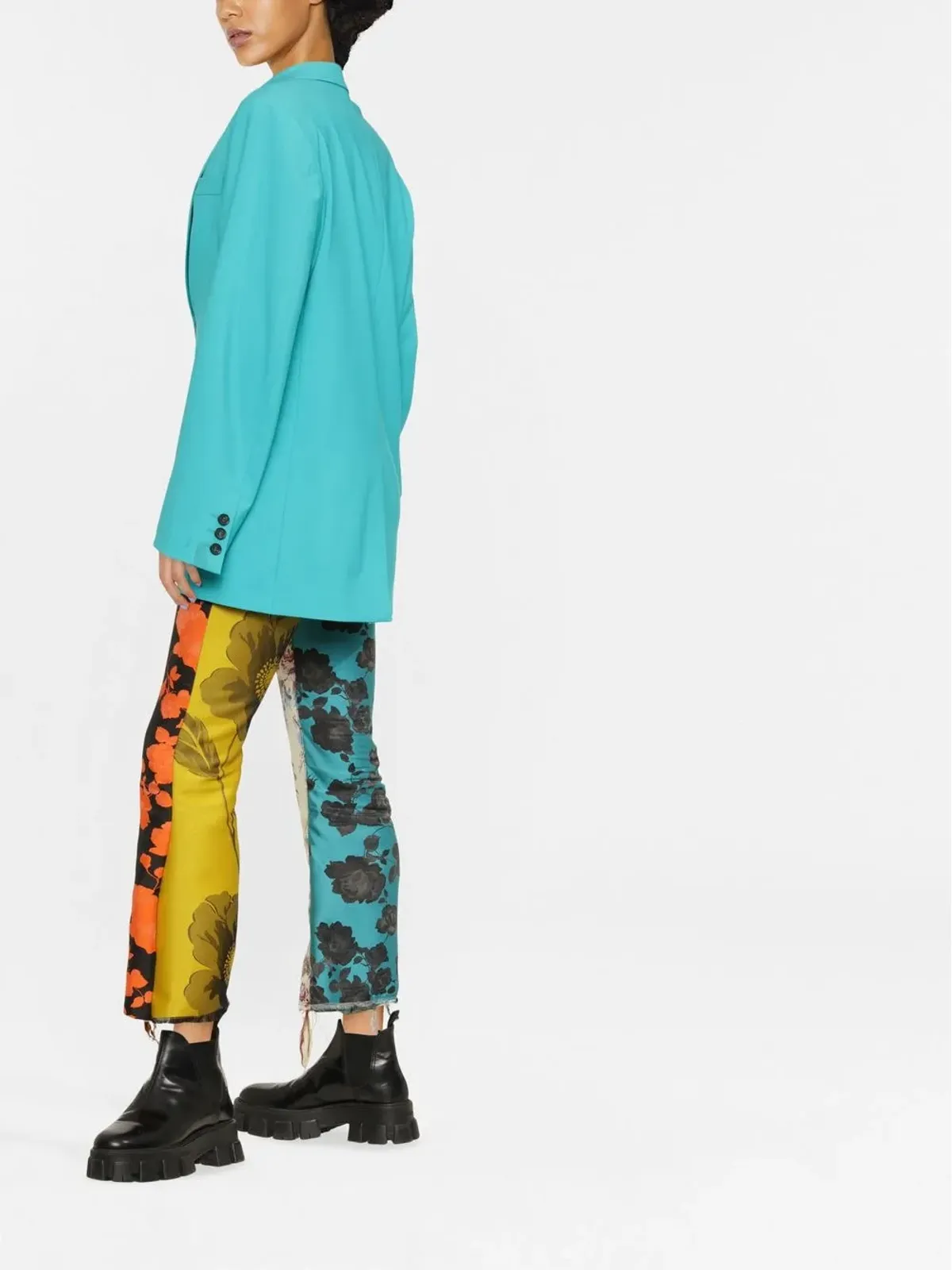 MSGM ノッチド・ラペル・シングルブレストブレザー - 画像3
