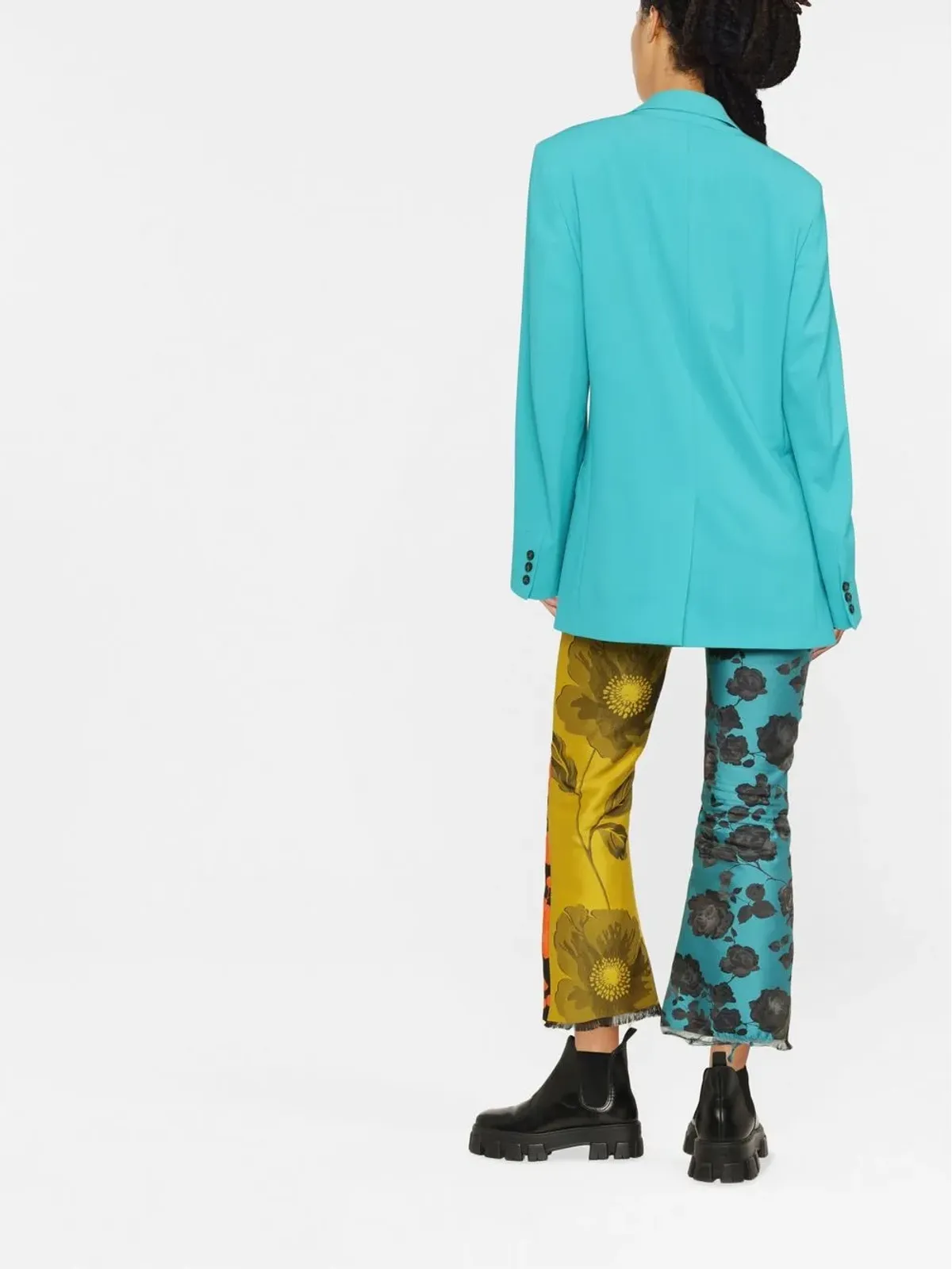 MSGM ノッチド・ラペル・シングルブレストブレザー - 画像4
