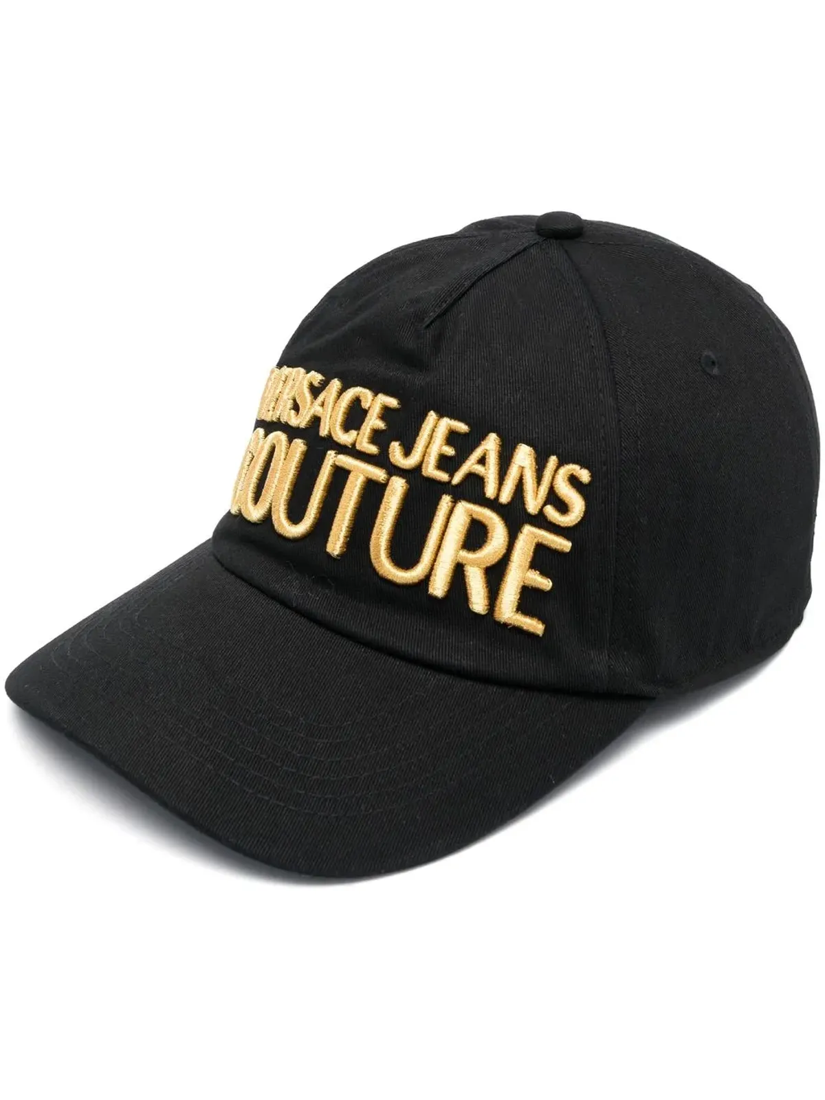 Versace Jeans Couture メタリックロゴ ベースボールキャップ - 画像1