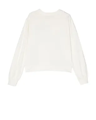 Moschino Kids TEEN デボスドロゴ ロングスリーブ Tシャツ - サムネイル2