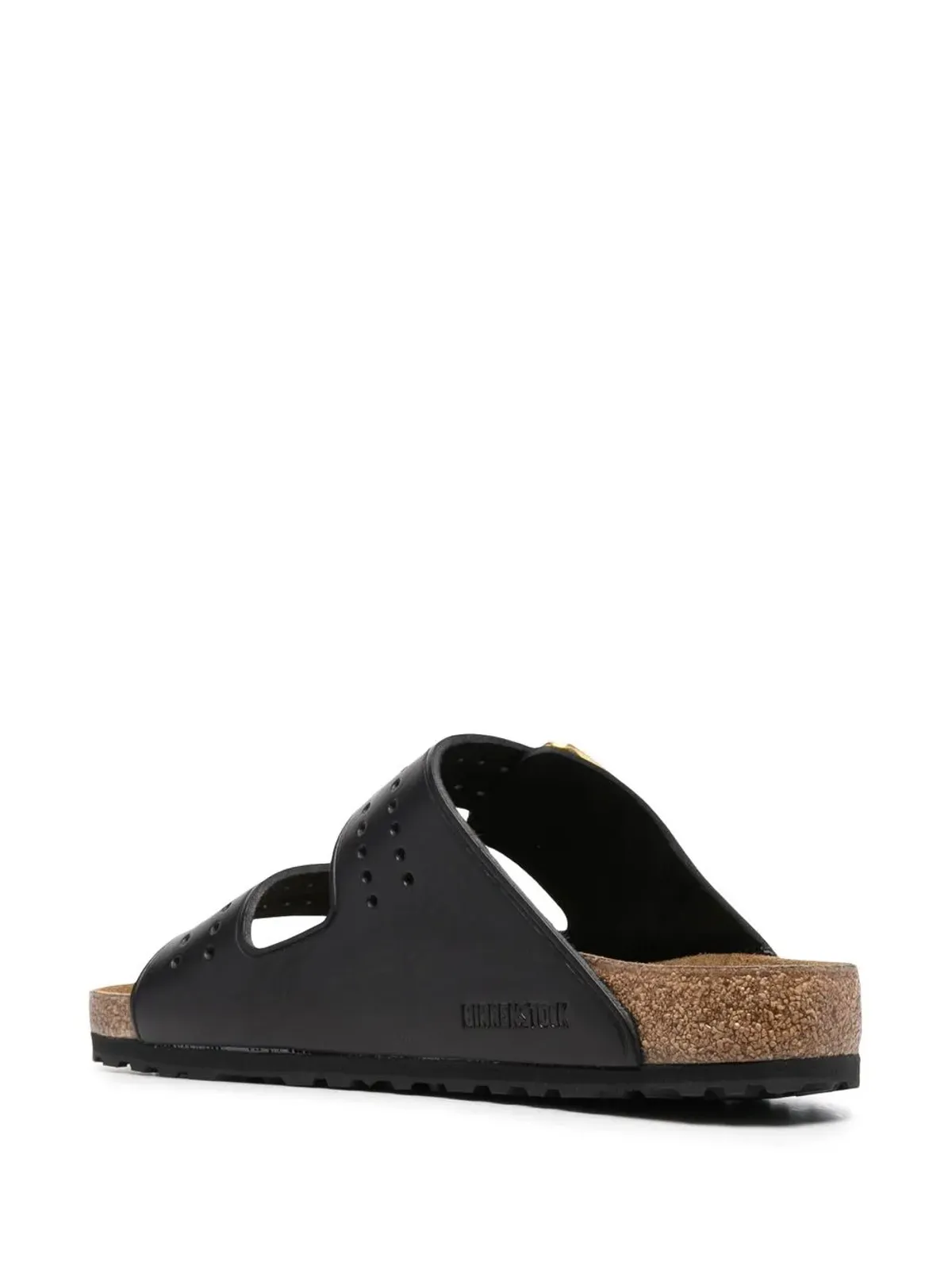 Birkenstock ダブルストラップレザーサンダル - 画像3