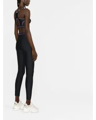 Versace Jeans Couture ロゴバンド付きクロップトップ - サムネイル3