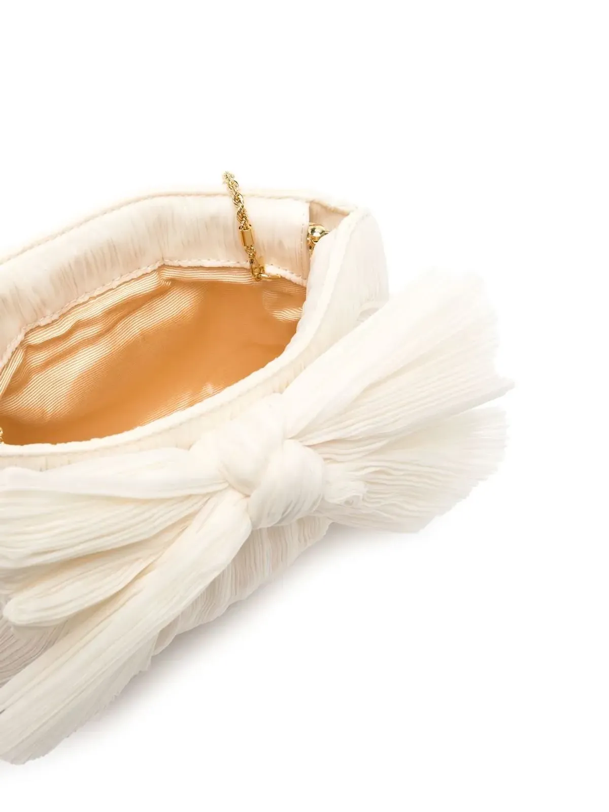 Loeffler Randall Rayne bow-detail clutch bag - White - 画像5