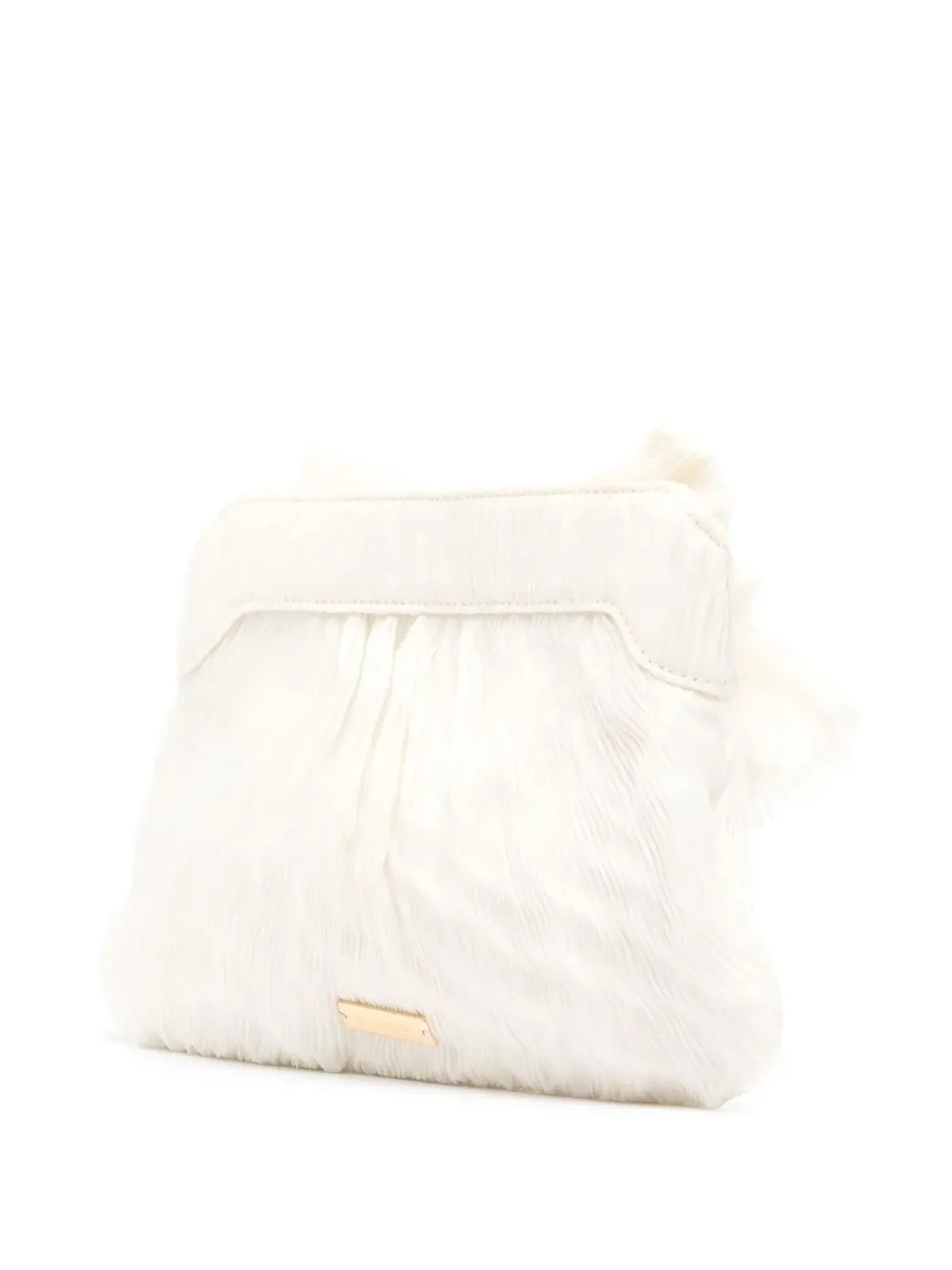 Loeffler Randall Rayne bow-detail clutch bag - White - 画像3