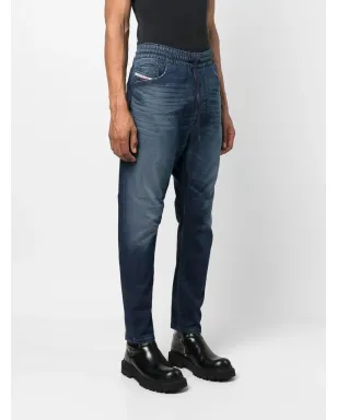 Diesel ドロップクロッチ テーパードジーンズ - サムネイル3
