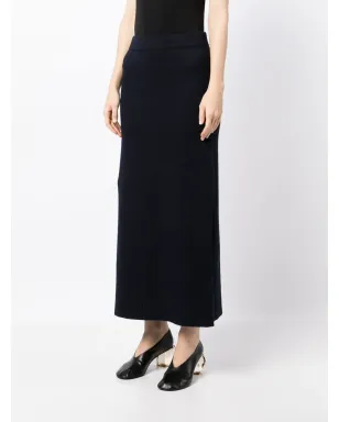 Altuzarra ハイウエストニットミディスカート - ブルー - サムネイル3
