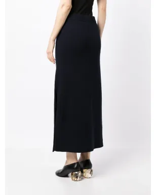 Altuzarra ハイウエストニットミディスカート - ブルー - サムネイル4