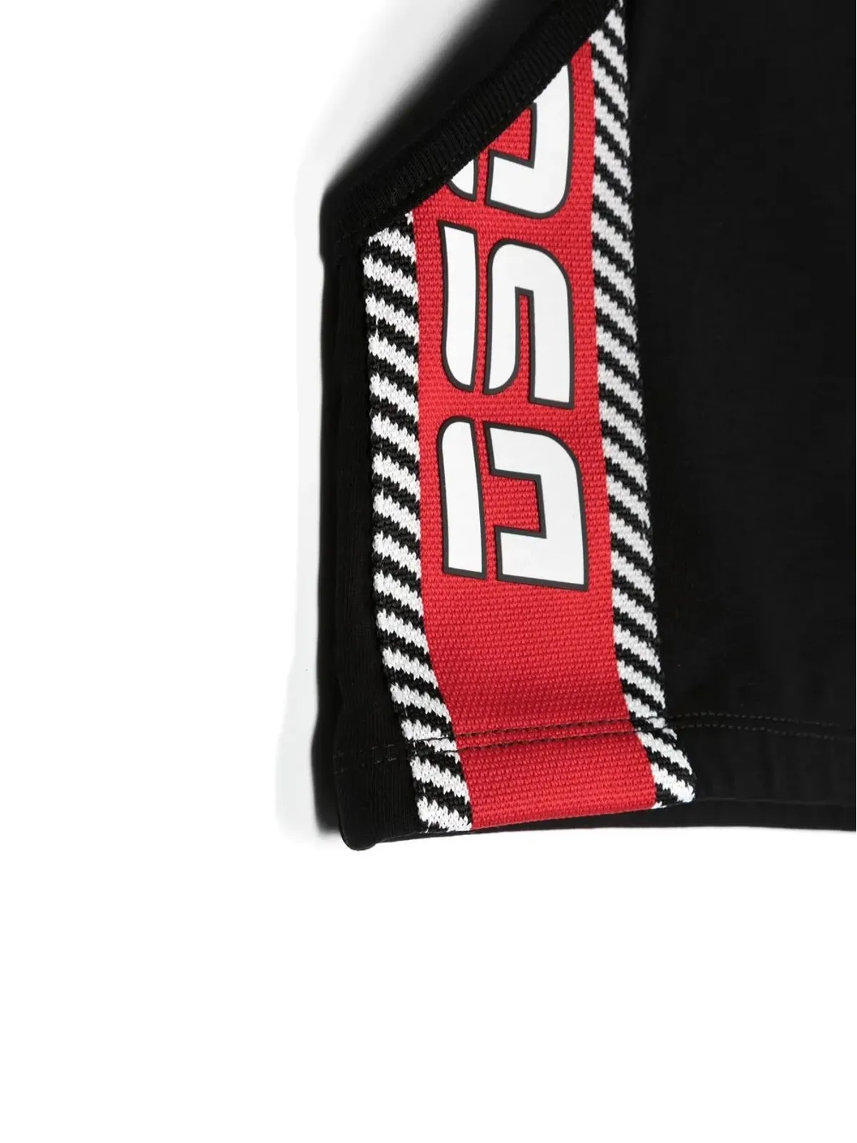 DSQUARED2 KIDS ロゴプリント クロップドベスト - 画像3
