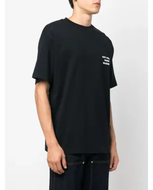 Drôle De Monsieur スローガンプリントTシャツ - サムネイル4