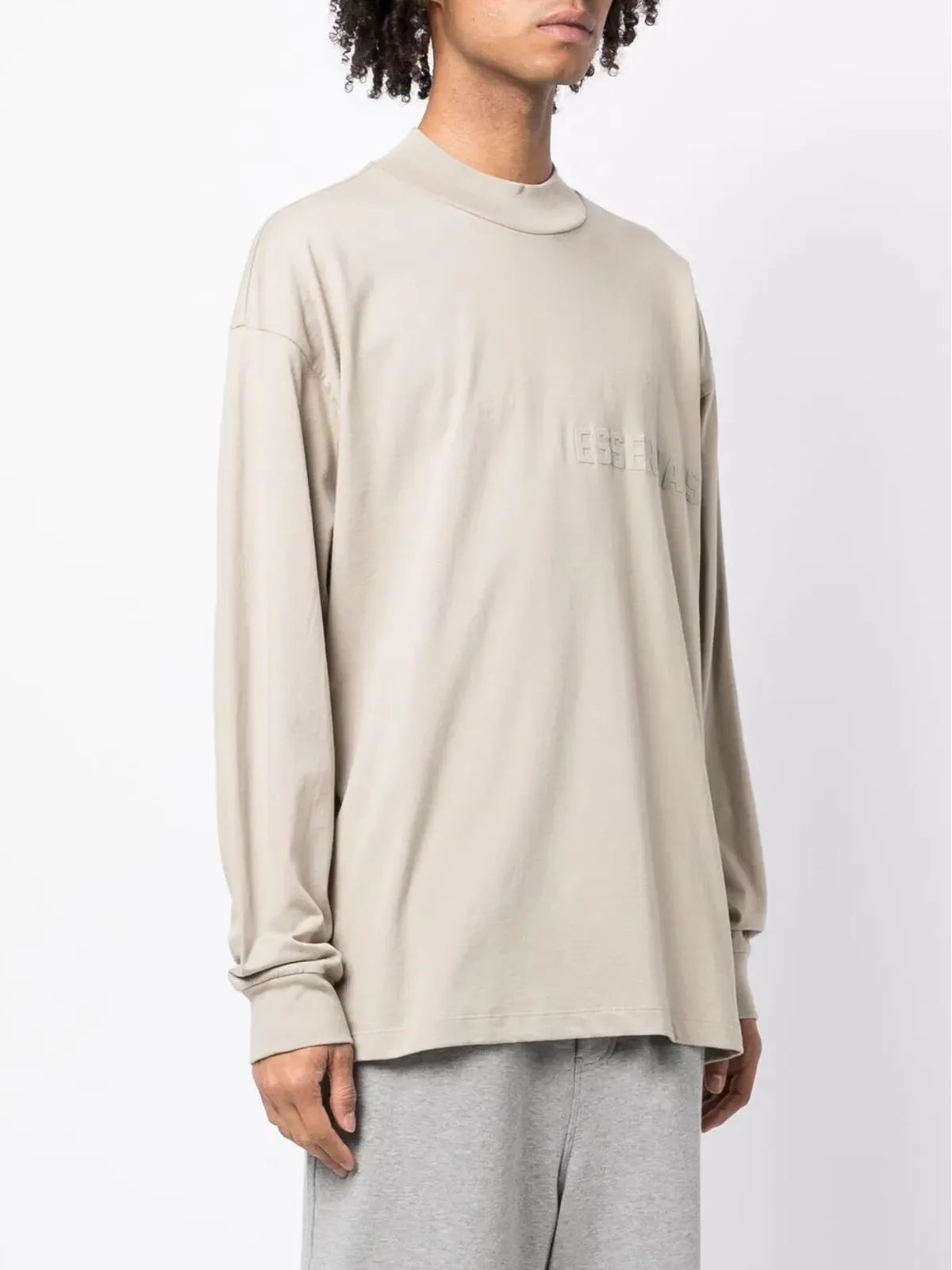 FEAR OF GOD ESSENTIALS エンボスロゴ長袖Tシャツ - 画像3