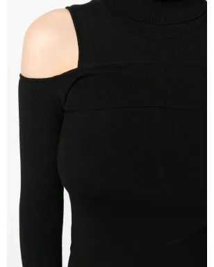 costume national contemporary カットアウトニットミニドレス - サムネイル5