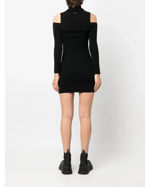 costume national contemporary カットアウトニットミニドレス - サムネイル4