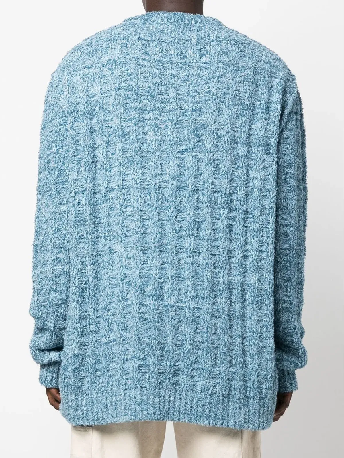 Maison Margiela リブ編み クルーネック セーター - 画像5