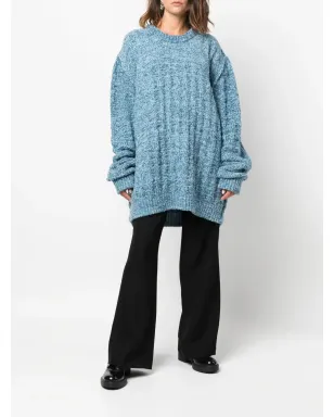 Maison Margiela リブ編み クルーネック セーター - サムネイル3