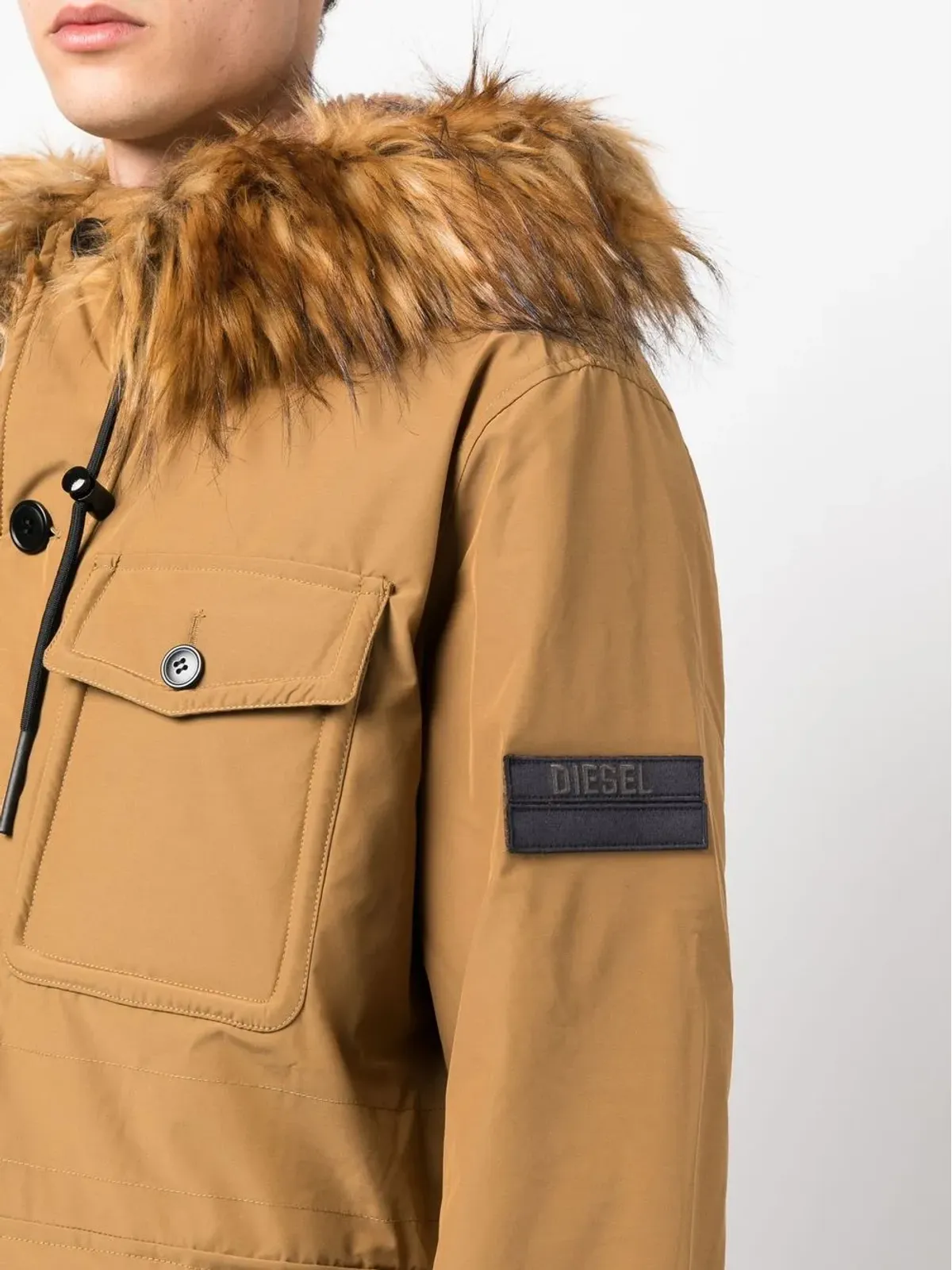 Diesel フーデッドパーカコート - 画像5