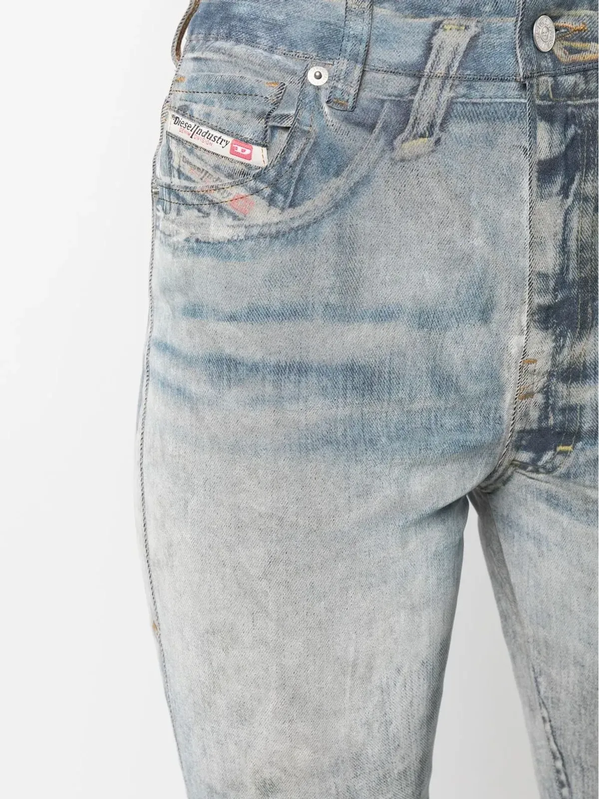 Diesel 2003 D-Escription 09E51 フレアジーンズ - Blue - 画像5