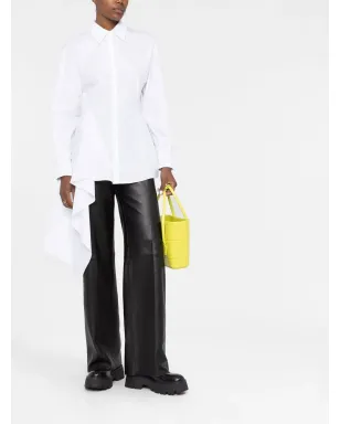 Alexander McQueen 長袖アシンメトリックシャツ - White - サムネイル2