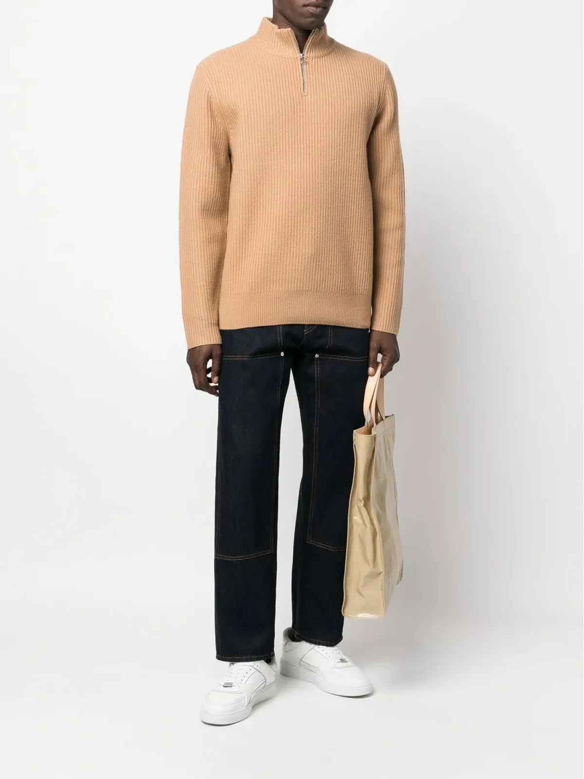 A.P.C. リブ編みハイネックジャンパー - 画像2