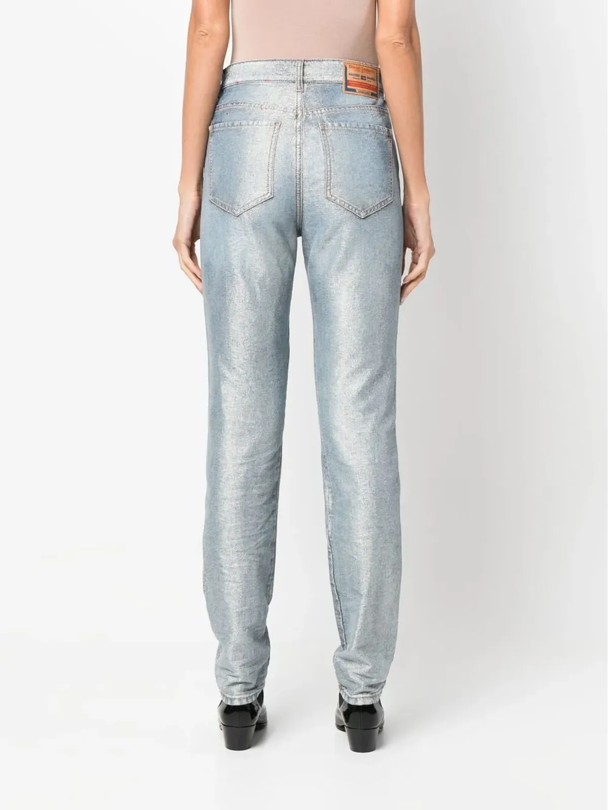 Diesel ハイライズ スリムフィット ジーンズ - ブルー - 画像4
