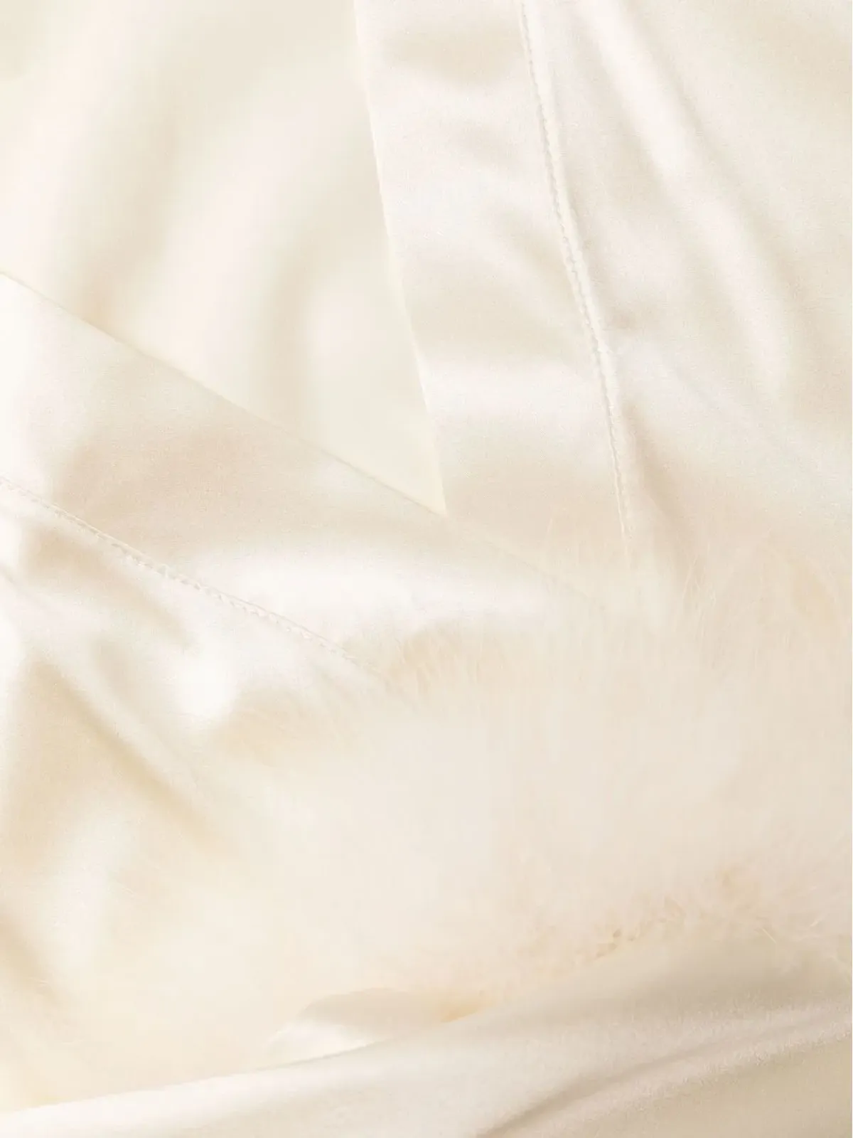 Gilda & Pearl 腰結びサテンローブ - 画像3